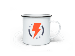 White Enamel Mug