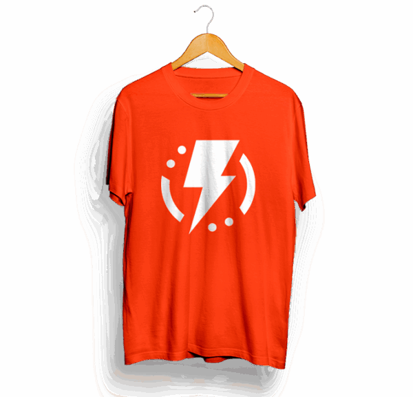 Orange Men T-shirt